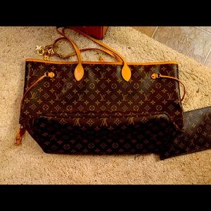 Louis Vuitton Neverfull GM with Fleur de Monogram